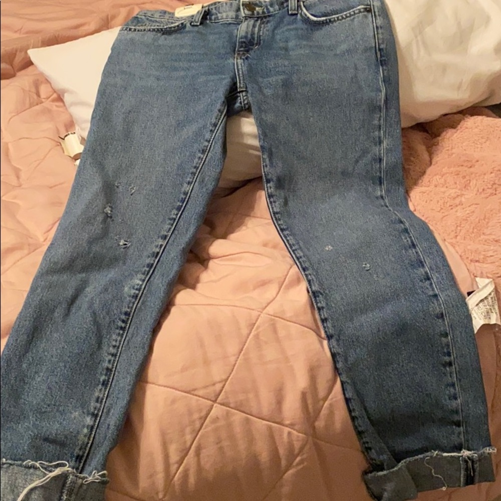 Current/Elliot crop jeans NWOT